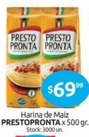 Cordiez Prestopronta Harina de Maíz x 500gr oferta