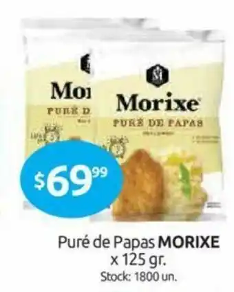 Cordiez Morixe Puré de papas x125g oferta