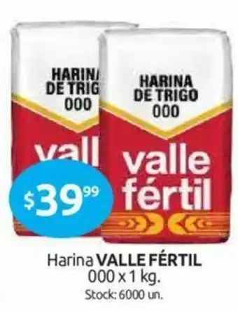 Cordiez Valle Fértil Harina 000 x 1kg oferta