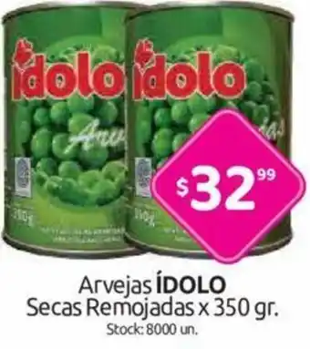 Cordiez Idolo Arvejas Secas Remojadas x 350gr oferta