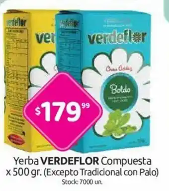 Cordiez Verdeflor Yerba Compuesta x 500gr oferta