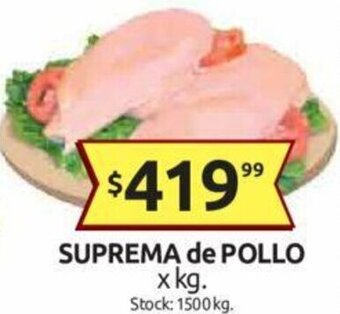Cordiez Suprema de Pollo x kg oferta