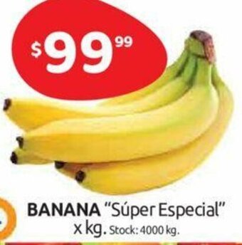 Cordiez Banana Super Especial x kg oferta