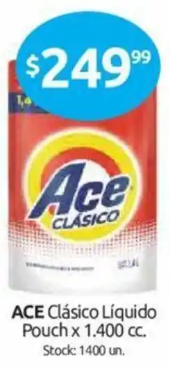 Cordiez Ace Clásico Liquido Pouch x 1.400cc oferta
