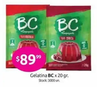 Cordiez BC Gelatina x 20gr oferta
