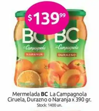 Cordiez BC Mermelada La Campagnola Ciruela x 390gr oferta