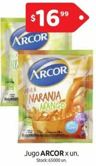 Cordiez Arcor Jugo x un oferta