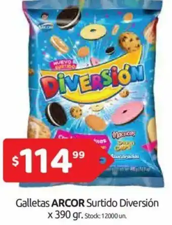 Cordiez Arcor Galleta Surtido Diversion x 390gr oferta