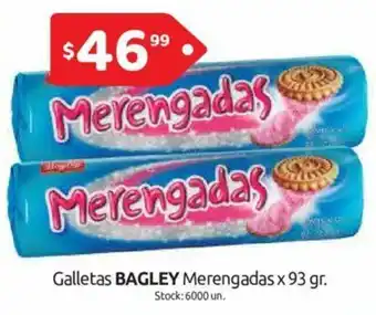 Cordiez Bagley Galletas Merengadas x 93gr oferta