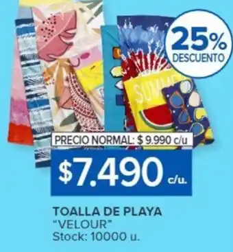 Carrefour TOALLA DE PLAYA oferta