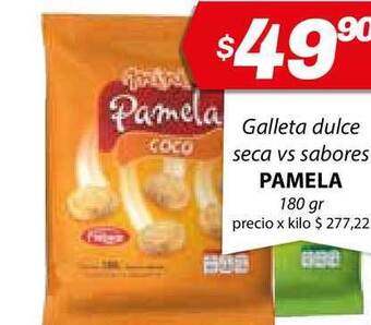 Almacor Pamela Galleta Dulce Seca Vs Sabores 180gr oferta