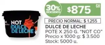 Carrefour DULCE DE LECHE POTE X 250G oferta