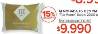 Carrefour ALMOHADA 45 X 70CM oferta