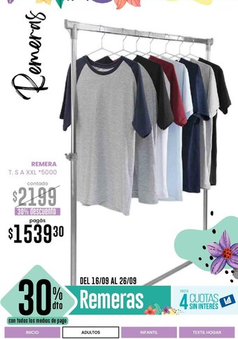 La Anonima Remera oferta