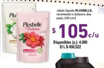 Cooperativa Obrera Plusbelle Jabón liquido reconexion o balance doy pack oferta