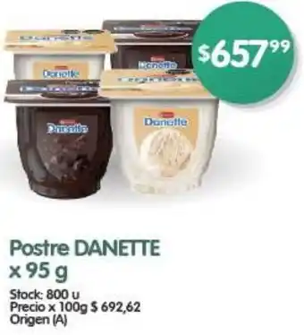 Supermercados Buenos Días Postre DANETTE x 95g oferta