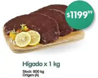 Supermercados Buenos Días Hígado x 1 kg oferta