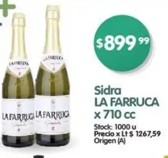 Supermercados Buenos Días Sidra LA FARRUCA x 710cc oferta
