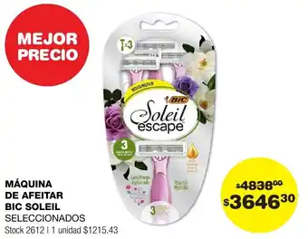 Atomo Conviene MÁQUINA DE AFEITAR BIC SOLEIL oferta