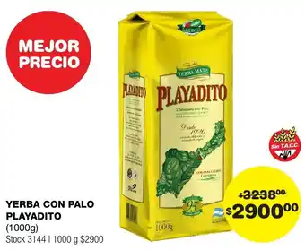 Atomo Conviene YERBA CON PALO PLAYADITO 1000G oferta