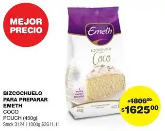 Atomo Conviene BIZCOCHUELO PARA PREPARAR EMETH 450G oferta