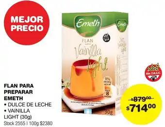 Atomo Conviene FLAN PARA PREPARAR EMETH 30G oferta