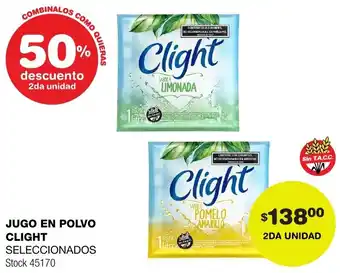 Atomo Conviene JUGO EN POLVO CLIGHT oferta