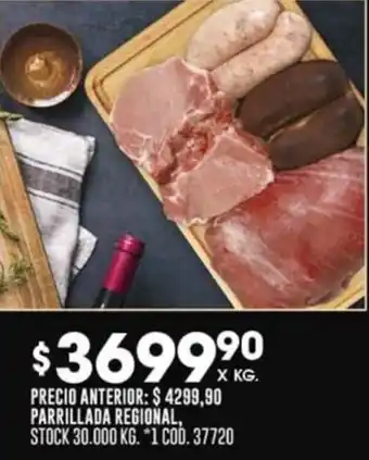 Coto PARRILLADA REGIONAL X KG oferta