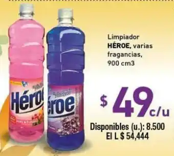 Cooperativa Obrera Héroe Limpiador varias fragancias oferta