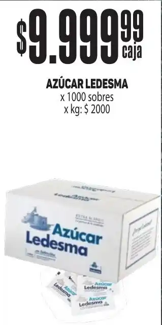 Makro AZÚCAR LEDESMA x 1000 sobres oferta