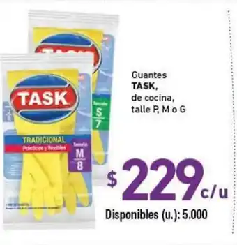 Cooperativa Obrera Task Guantes de cocina talle oferta