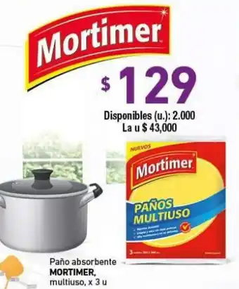 Mortimer Paño absorbente