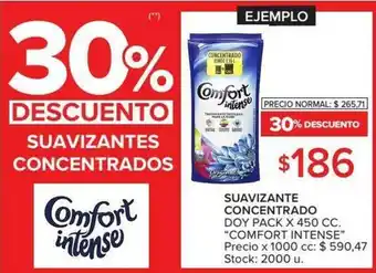 Carrefour Suavizante Concentrado Doy Pack x 450cc oferta
