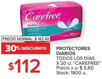 Carrefour Carefree Protectores Diarios x 20u oferta