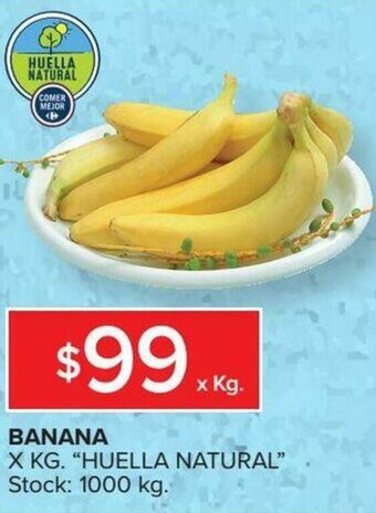 Carrefour Banana xkg oferta