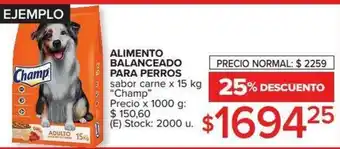Carrefour Alimento Balanceado Para Perros x 15kg oferta