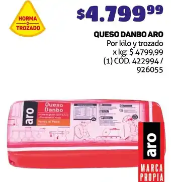 Makro QUESO DANBO ARO oferta