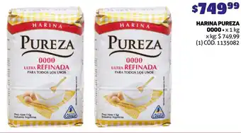 Makro HARINA PUREZA 0000 x 1kg oferta