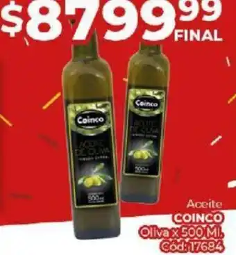 Diarco Aceite COINCO Oliva x 500ml oferta