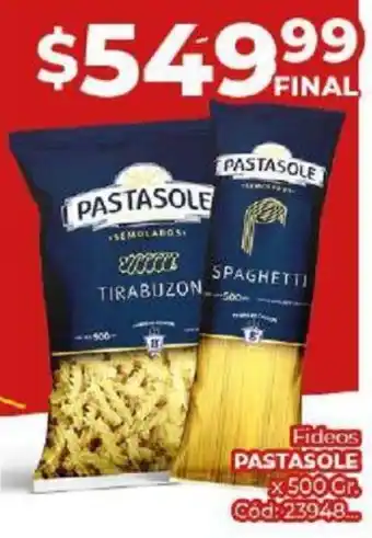 Diarco Fideos PASTASOLE x 500gr oferta
