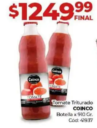 Diarco Tomate Triturado COINCO Botella x 910gr oferta