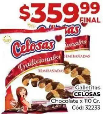 Diarco Galletitas CELOSAS Chocolate x 110gr oferta
