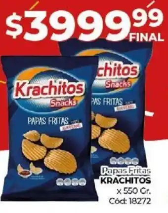 Diarco Papas Fritas KRACHITOS x 550gr oferta