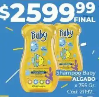 Diarco Shampoo Baby ALGABO x 755gr oferta
