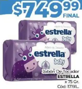 Diarco Jabón De Tocador ESTRELLA x 75gr oferta