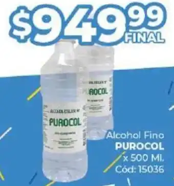 Diarco Alcohol Fino PUROCOL x 500ml oferta