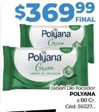 Diarco Jabón De Tocador POLYANA x 80gr oferta