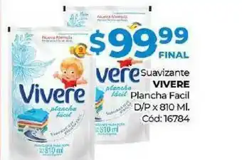 Diarco Suavizante Vivere Plancha Facil D-P x 810ml oferta