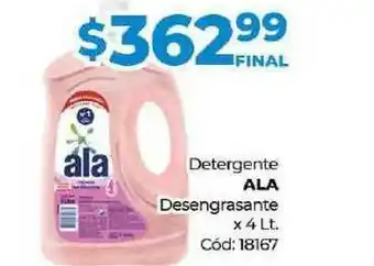 Diarco Detergente Ala Desengrasante x 4lt oferta