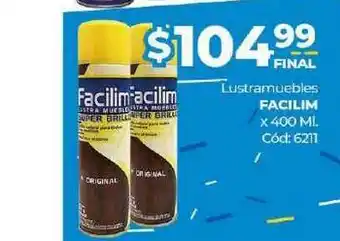 Diarco Lustramuebles Facilim x 400ml oferta